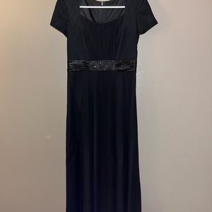Black formal long  dress
